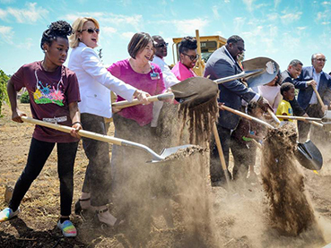 Saint Rest Groundbreaking